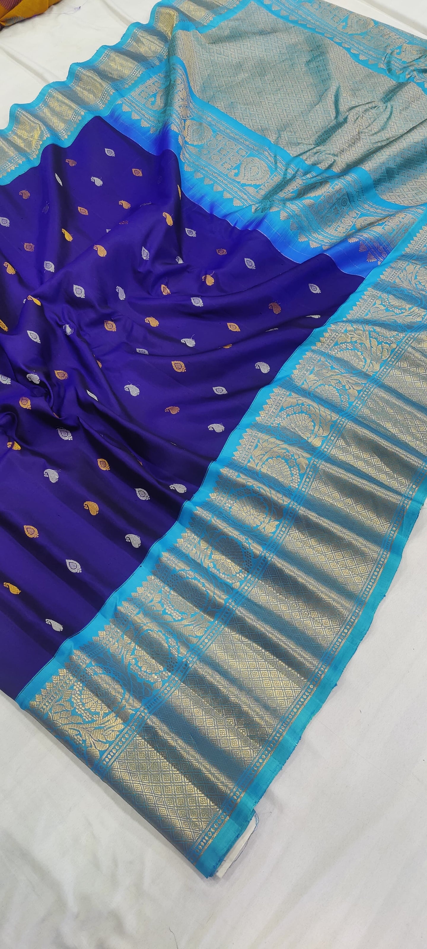 gadwalhandloom pure silk kanchi kuttu border -14