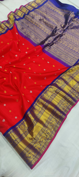 gadwalhandloom pure silk kanchi kuttu border -19