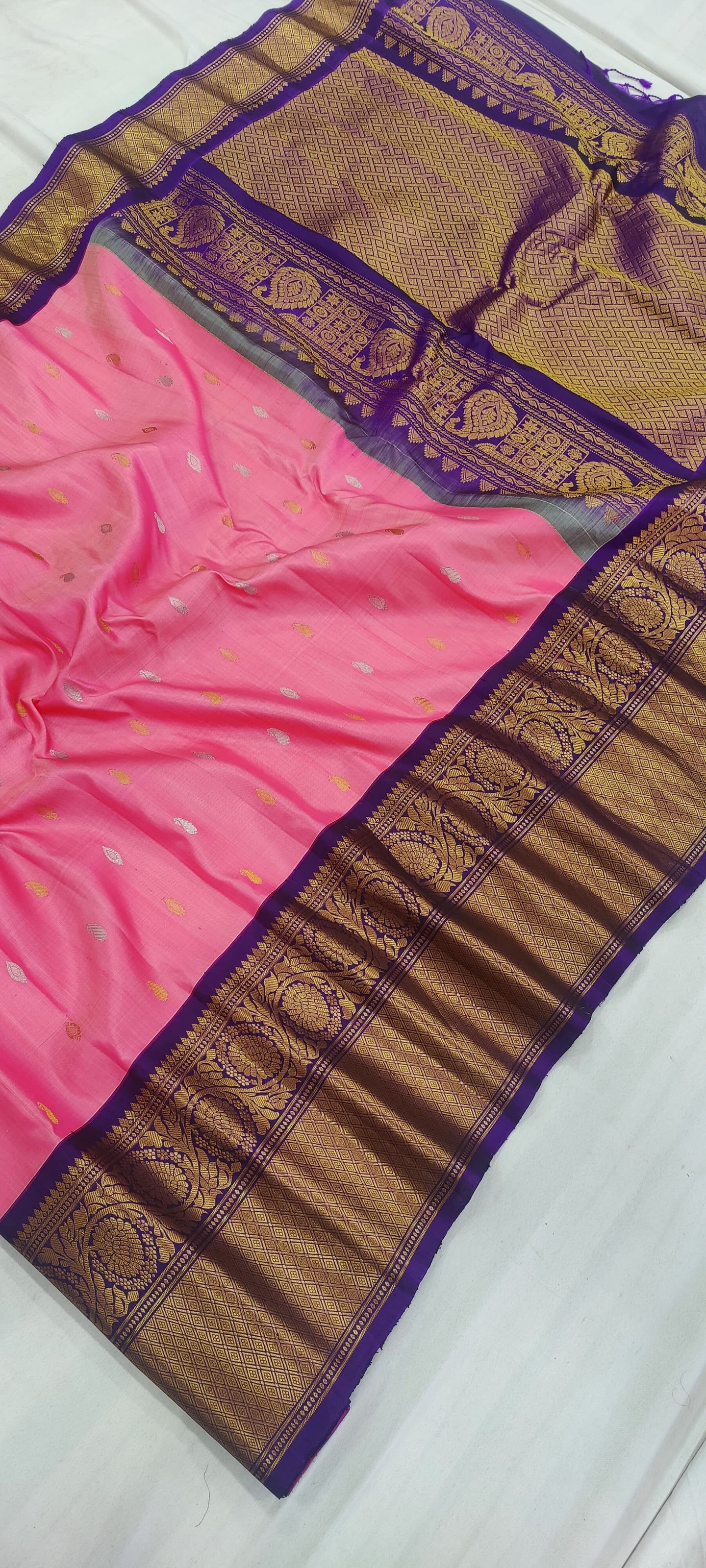 gadwalhandloom pure silk kanchi kuttu border -23