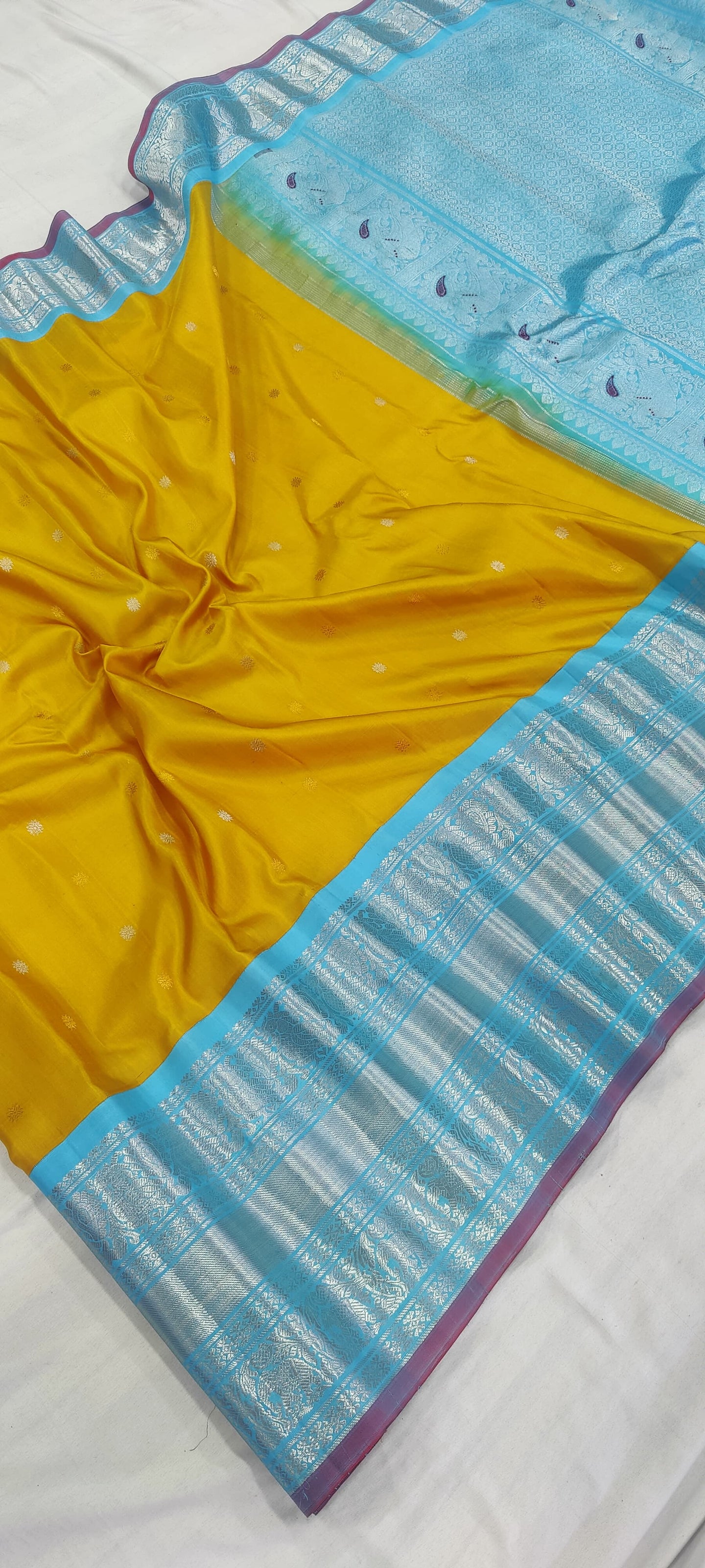 gadwalhandloom pure silk kanchi kuttu border -24