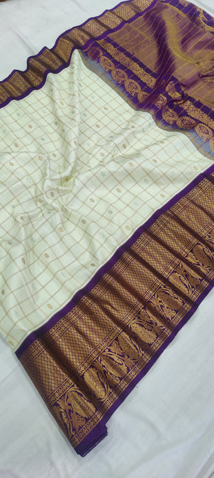 gadwalhandloom pure silk kanchi kuttu border -26