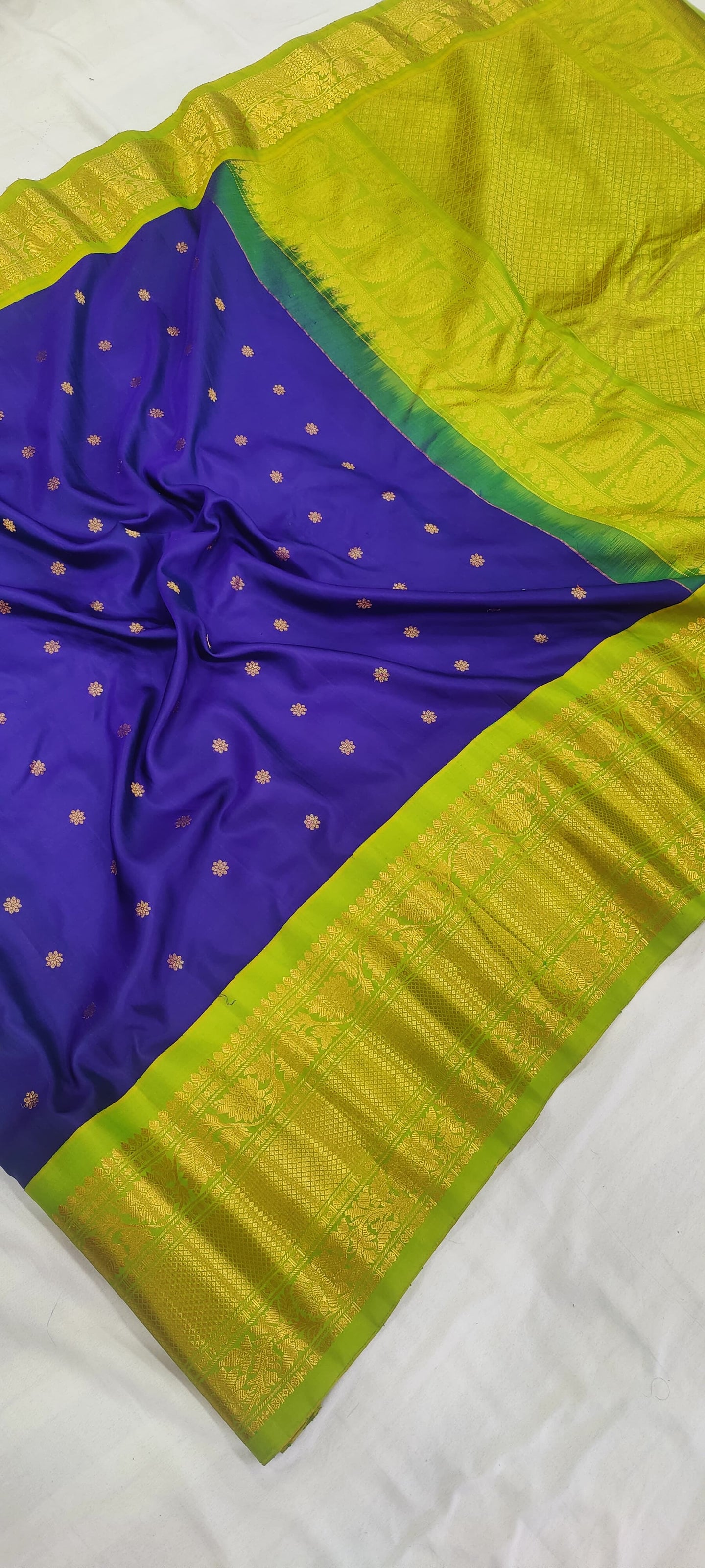 gadwalhandloom pure silk kanchi kuttu border -32