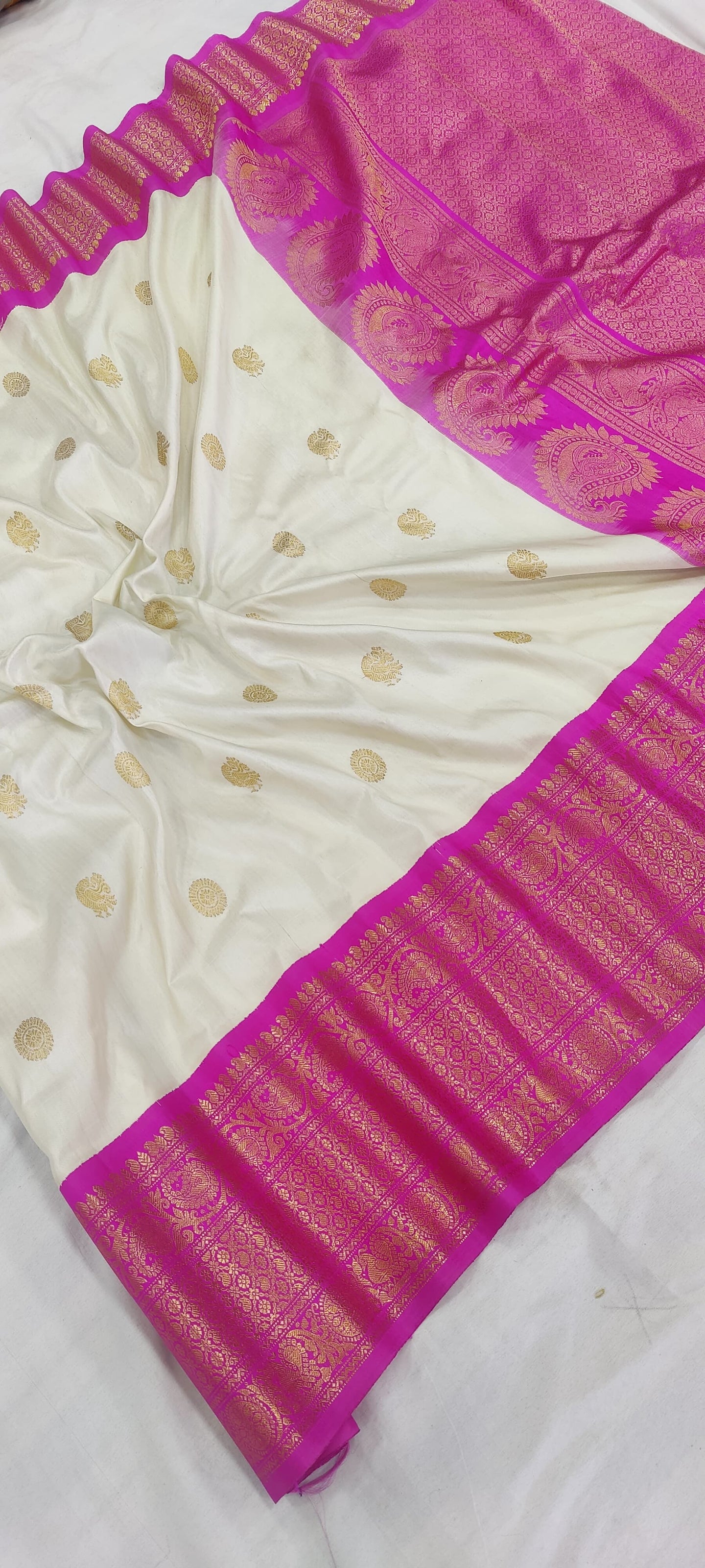 gadwalhandloom pure silk kanchi kuttu border -36