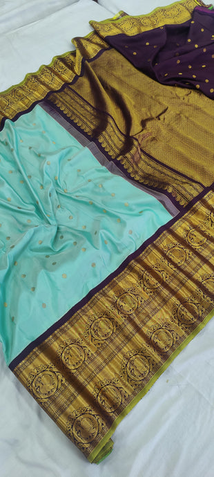 gadwalhandloom pure silk kanchi kuttu border -37