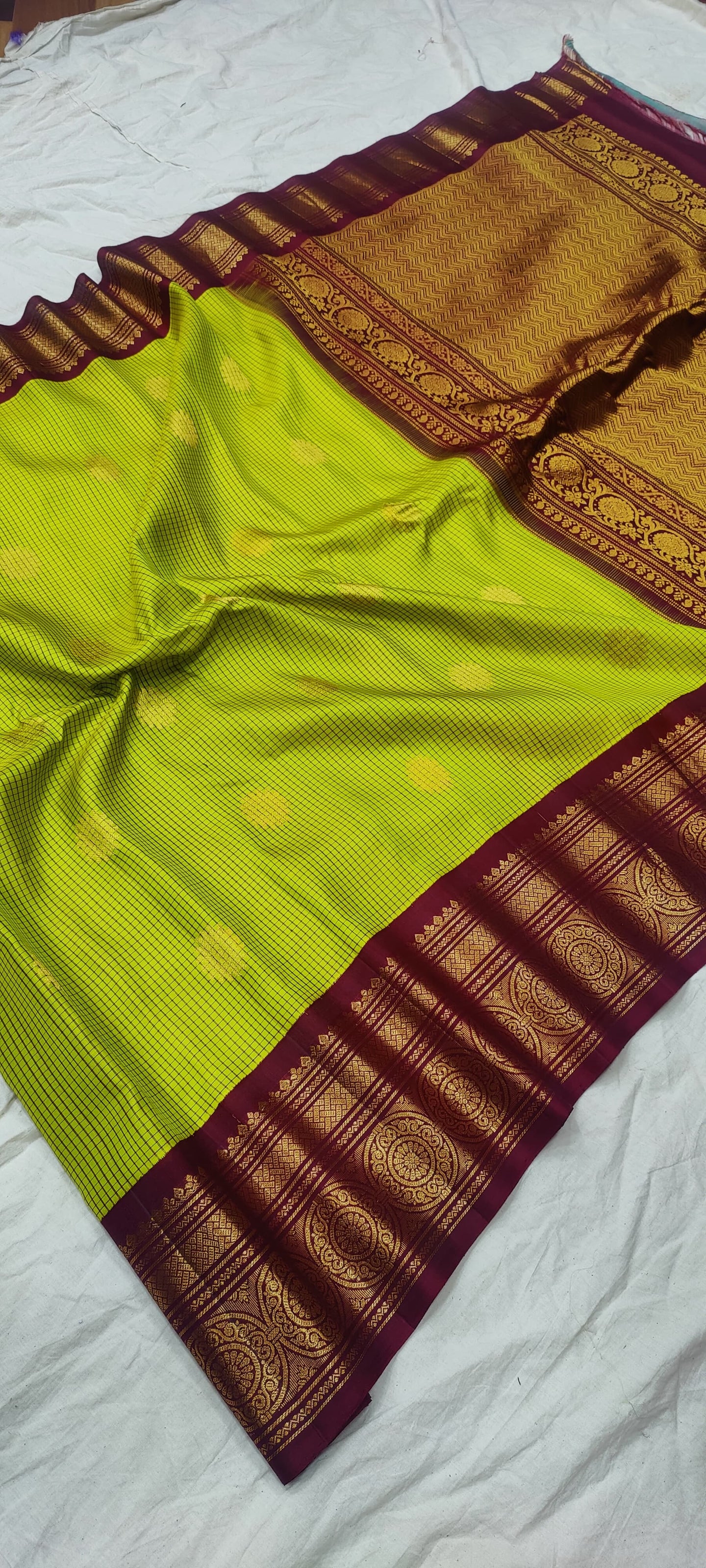 gadwalhandloom pure silk kanchi kuttu border -41