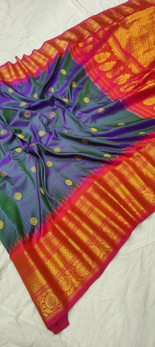 gadwalhandloom pure silk kanchi kuttu border -45