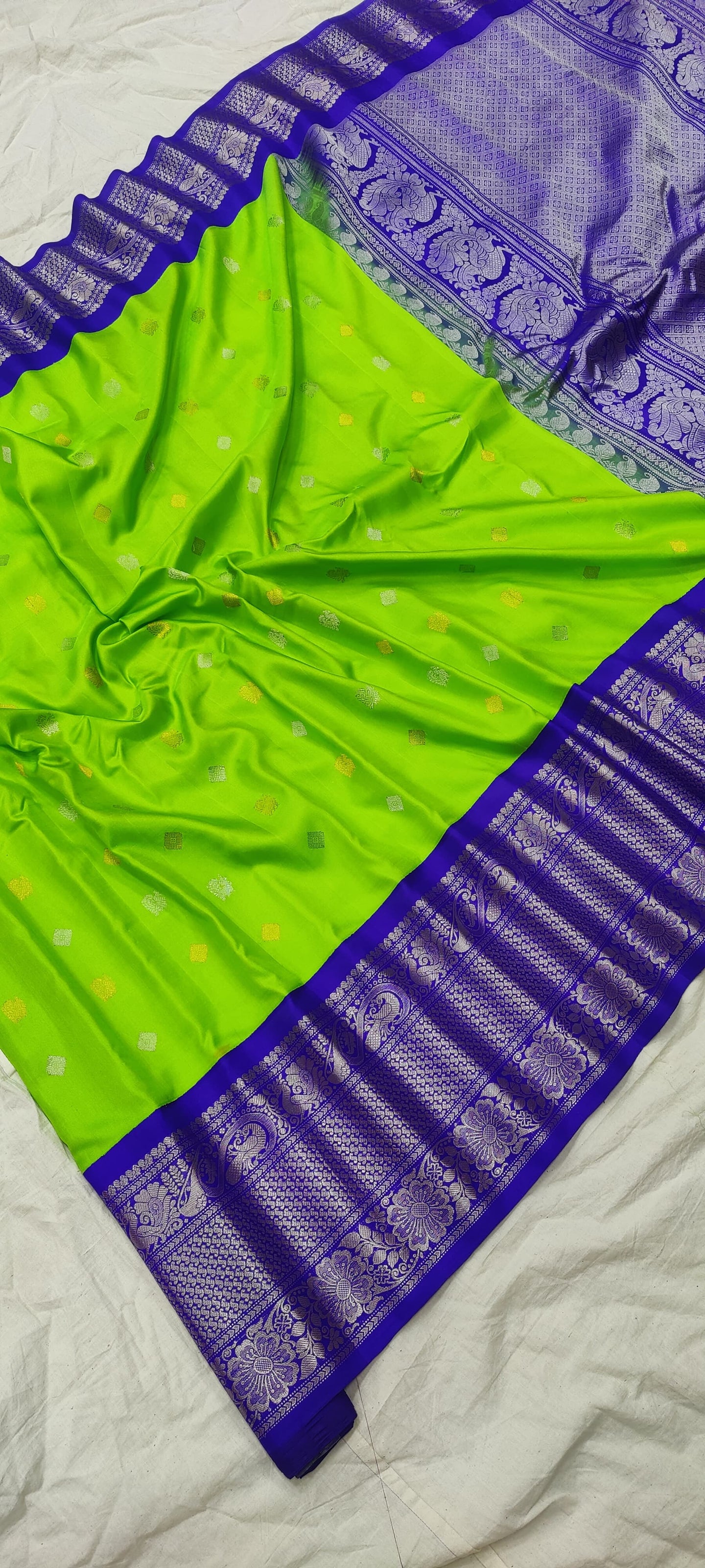 gadwalhandloom pure silk kanchi kuttu border -46