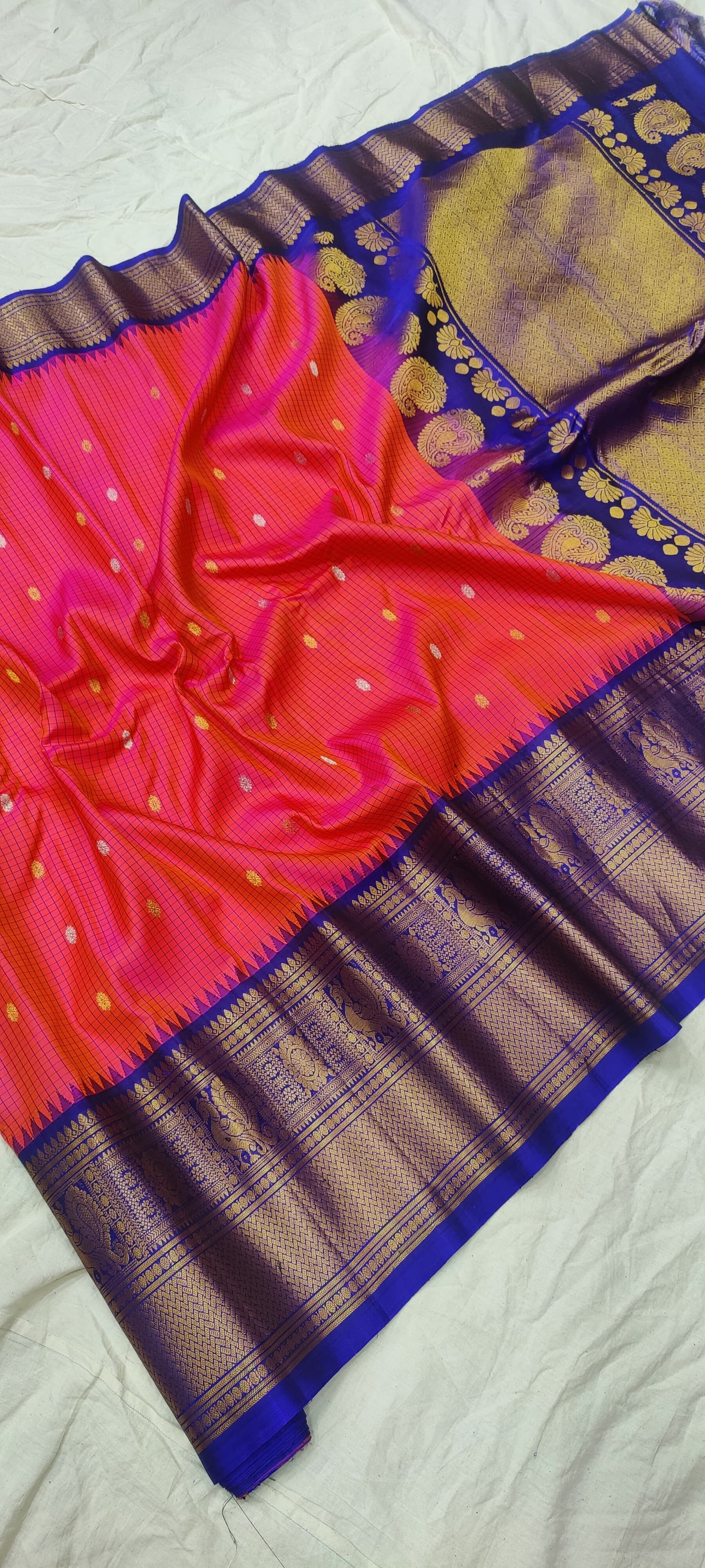 gadwalhandloom pure silk kanchi kuttu border -48