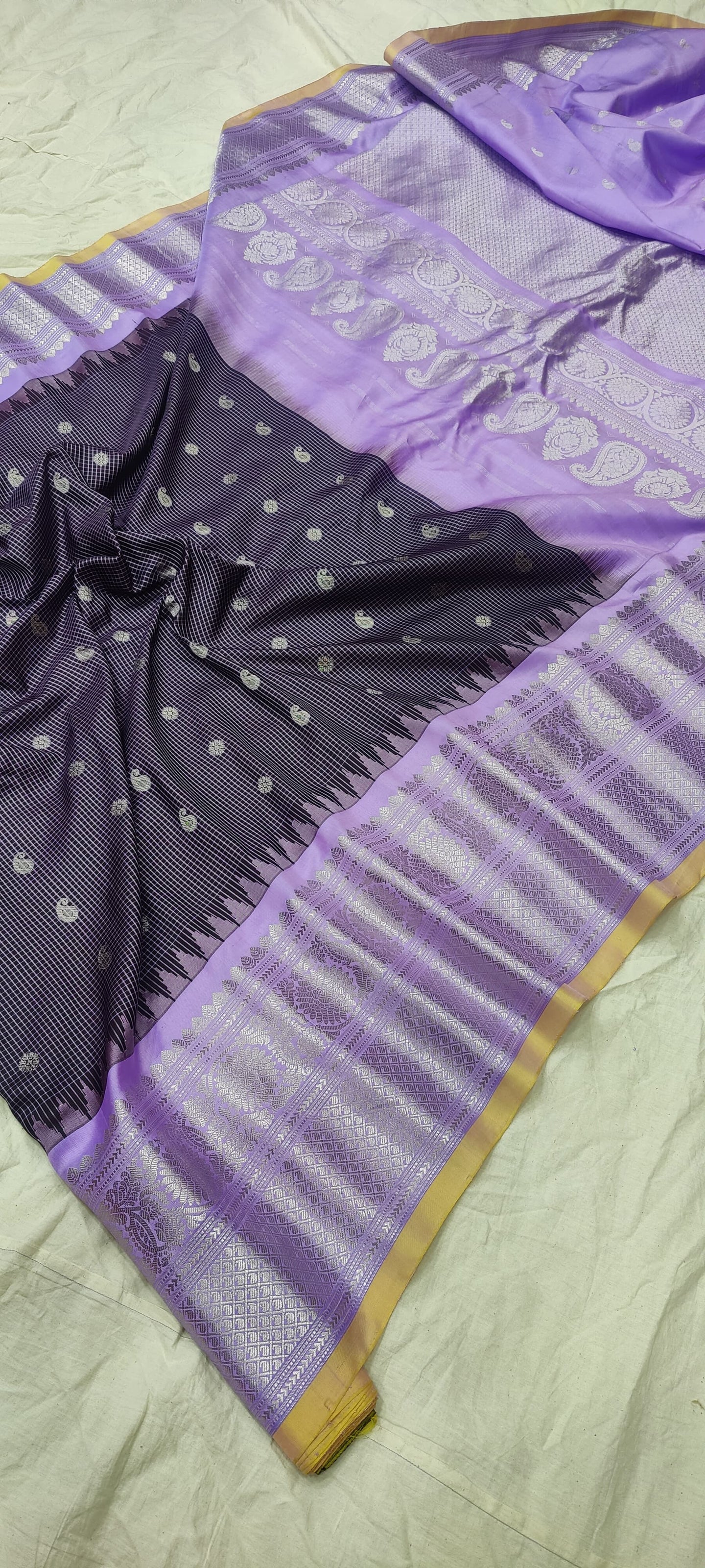 gadwalhandloom pure silk kanchi kuttu border -55