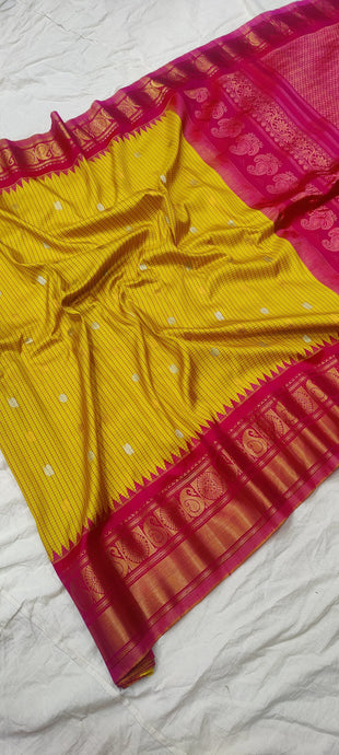 gadwalhandloom pure silk kanchi kuttu border -57