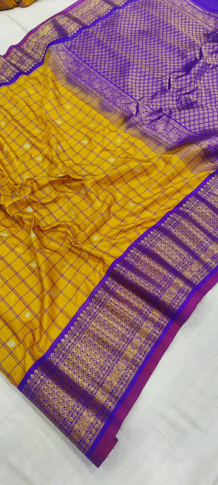 gadwalhandloom pure silk kanchi kuttu border -5