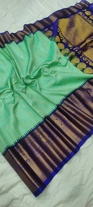 gadwalhandloom pure silk kanchi kuttu border -61