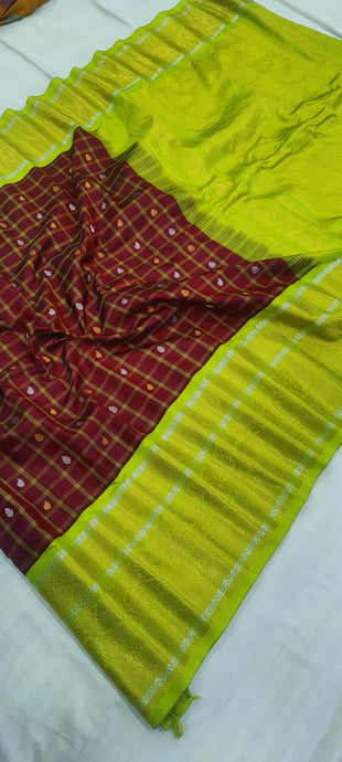 gadwalhandloom pure silk kanchi kuttu border -8