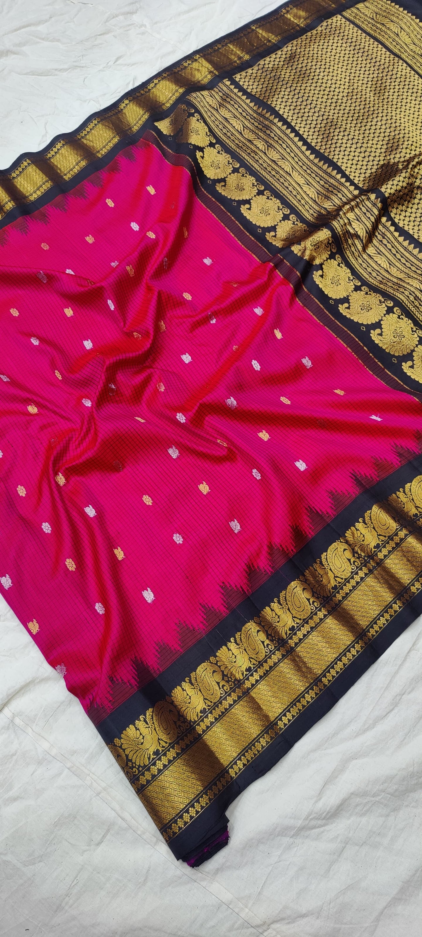 gadwalhandloompuresilk tradtional border-16