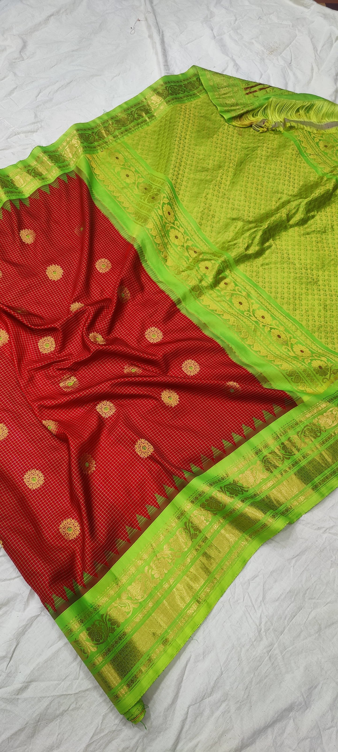 gadwalhandloompuresilk tradtional border-28