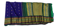 Load image into Gallery viewer, Gadwal Handloom Pure Sico Self Rich Pallu12
