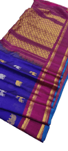 Load image into Gallery viewer, Gadwal Handloom Pure Sico Self Rich Pallu Spl Butta
