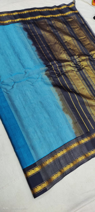 Gadwal Handloom Pure Sico Self - GadwalHandloom