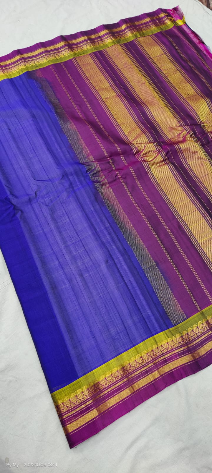 Gadwal Handloom Pure Sico Self - GadwalHandloom
