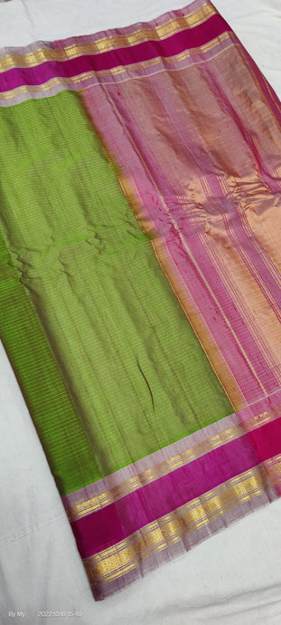 Gadwal Handloom Pure Sico Self - GadwalHandloom