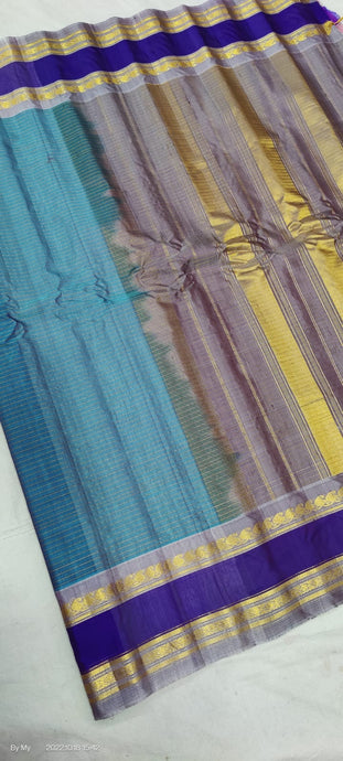 Gadwal Handloom Pure Sico Self - GadwalHandloom