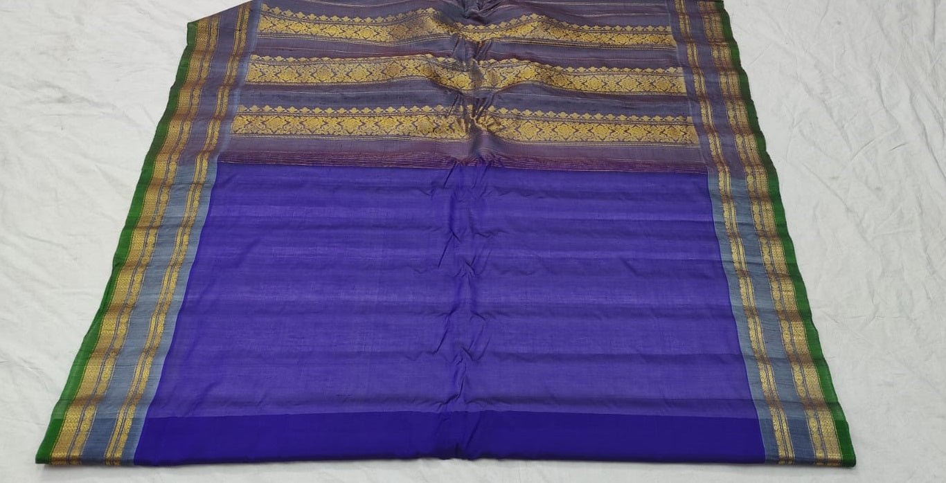 Gadwal Handloom Pure Sico Self - GadwalHandloom