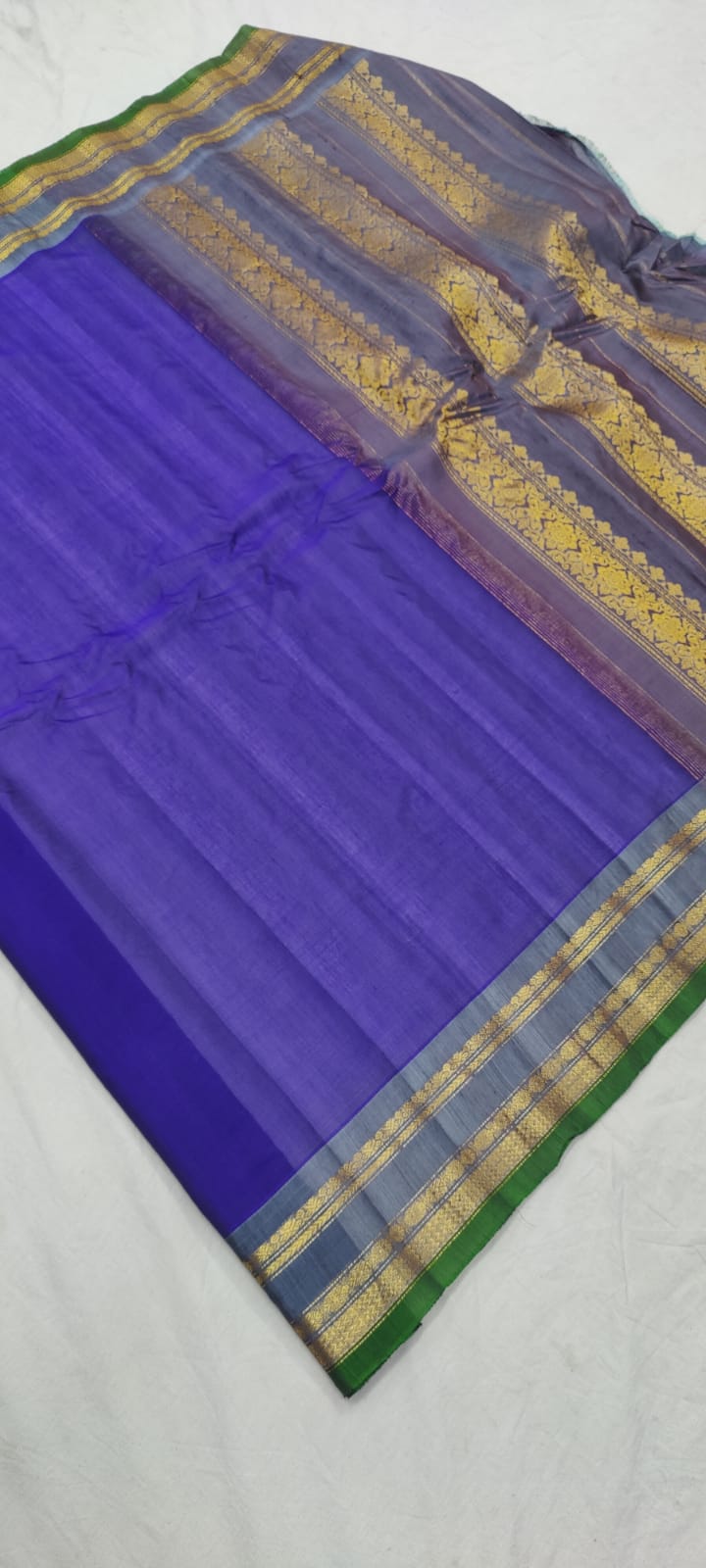 Gadwal Handloom Pure Sico Self - GadwalHandloom
