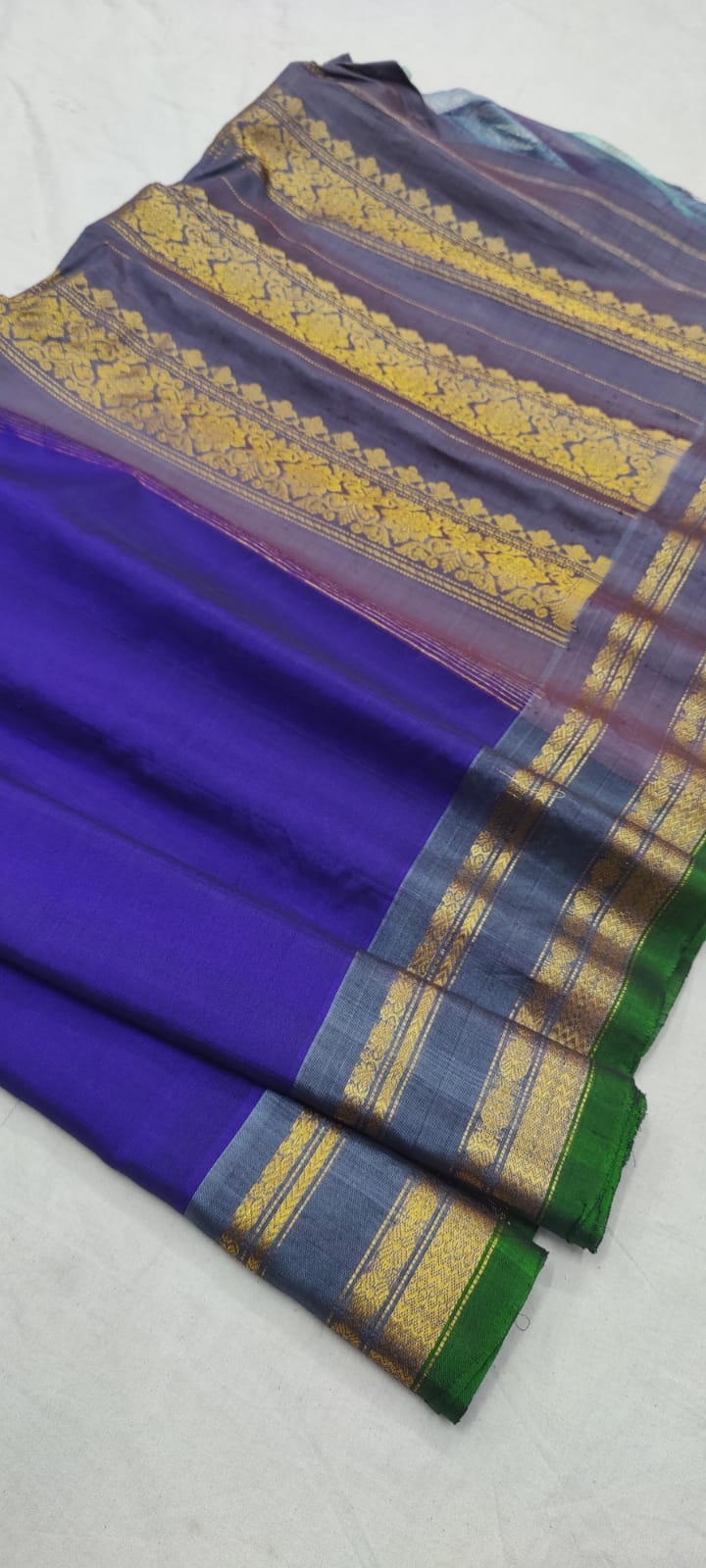 Gadwal Handloom Pure Sico Self - GadwalHandloom