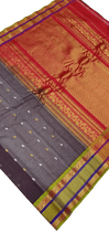 Load image into Gallery viewer, Gadwal Handloom Pure Sico Self Rich Pallu - GadwalHandloom
