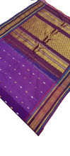 Load image into Gallery viewer, Gadwal Handloom Pure Sico Self Rich Pallu - GadwalHandloom

